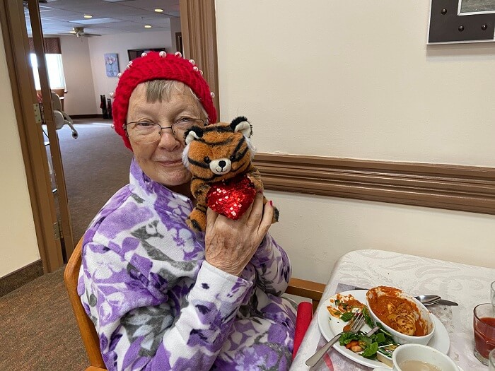 Valentine's Day Gift by Belleville Retirement Home