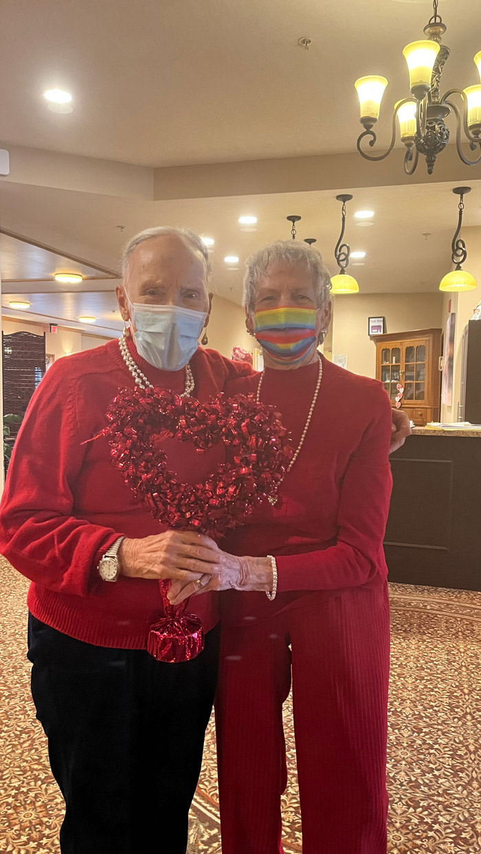 Love Theme at Retirement Home in Barrie, ON
