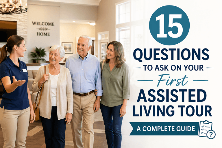 The First-Time Assisted Living Tour - 15 Key Questions Guide!